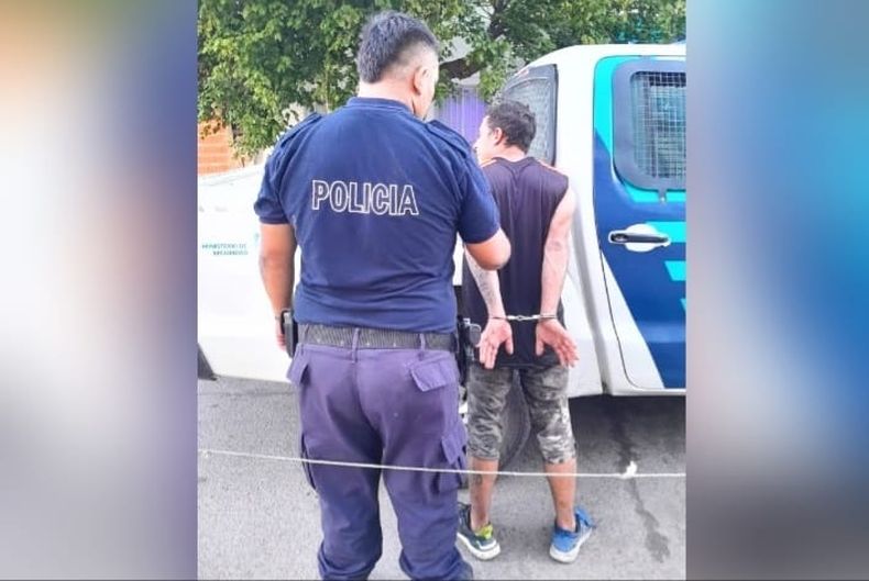DETENIDO. Tiene 30 años fue capturado poco después del robo.