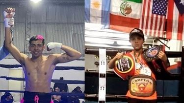 AL RING. Lucas Benítez y Dylan Figueroa se presentan el sábado en la FAB.