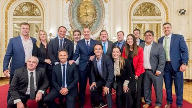 Sebastián Neuspiller fue el único pilarense en la asunción de Diego Santilli.&nbsp;
