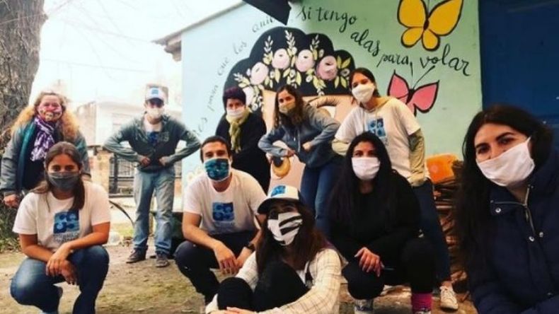 Muchos de los voluntarios son exalumnos del IMDP..