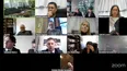TRIBULAL. Parte de la audiencia virtual del TOCF Nº1 esta semana.