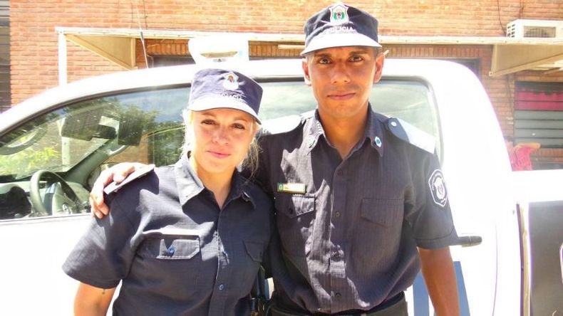 PARTERO. Natalia Cabrera y Leandro Mora..