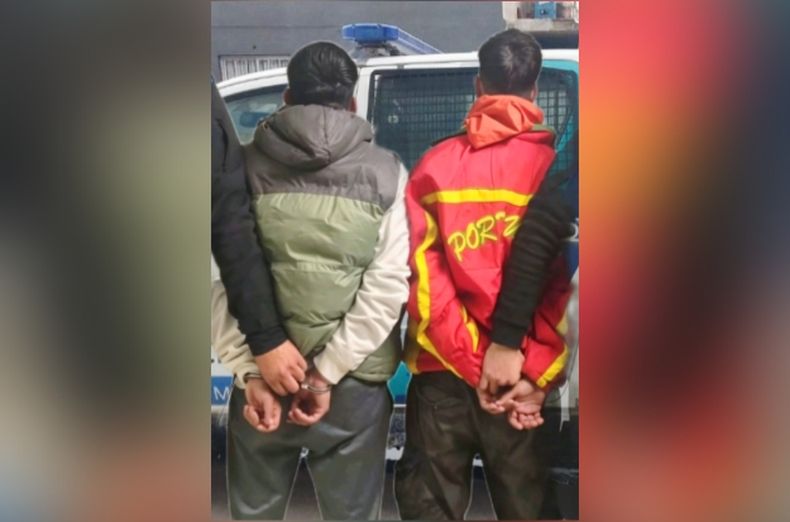 Los delincuentes son oriundos de José C. Paz y fueron detenidos en la estación de trenes de Pilar.