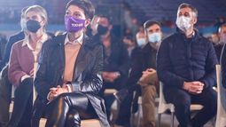 EXPECTATIVA. Achával participó del último acto antes de las PASO..