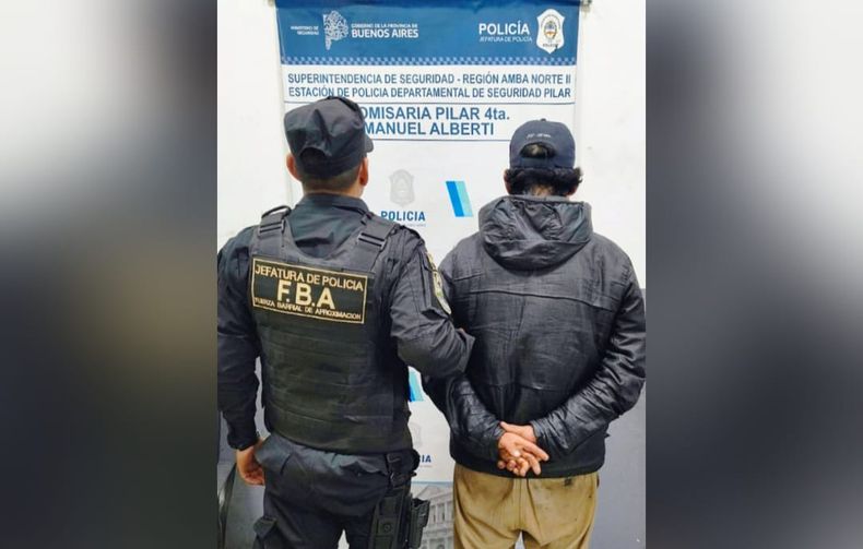 El detenido tiene 24 años y es oriundo de Villa Rosa.&nbsp;
