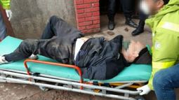 Herido. El Narco Rambo fue trasladado al hospital de Escobar en donde fue intervenido quirúrgicamente. .