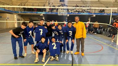 ETAPA LOCAL. El colegio Buenos Aires se consagró campeón Sub 16 masculino.