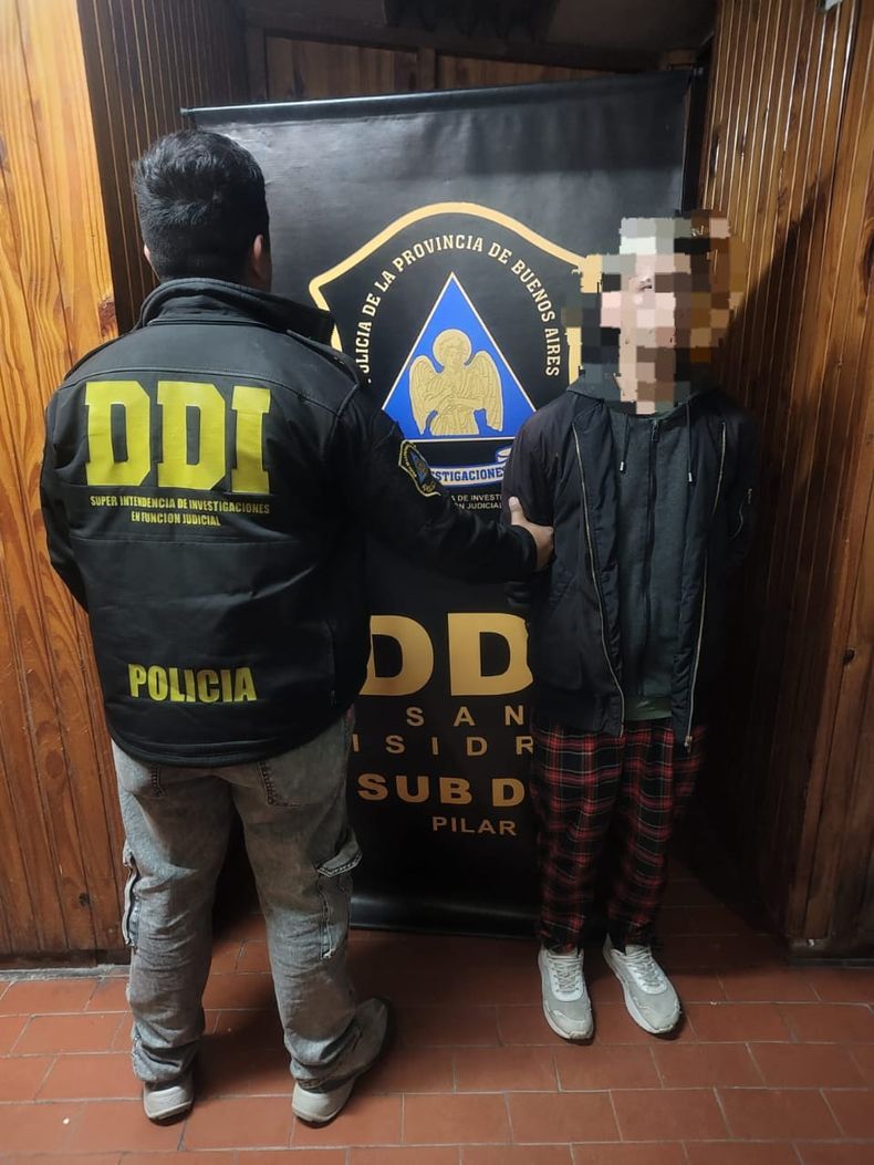 C&Oacute;MPLICE. Gonzalo Mat&iacute;as Lynch, de 21 a&ntilde;os, fue detenido esta noche.