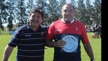 Blanco, el presidente del centenario. En 2012 reconoció a Roncero, actual DT..