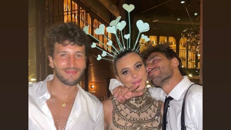 Sebastián Yatra, Lele Pons y Lizardo Ponce. .