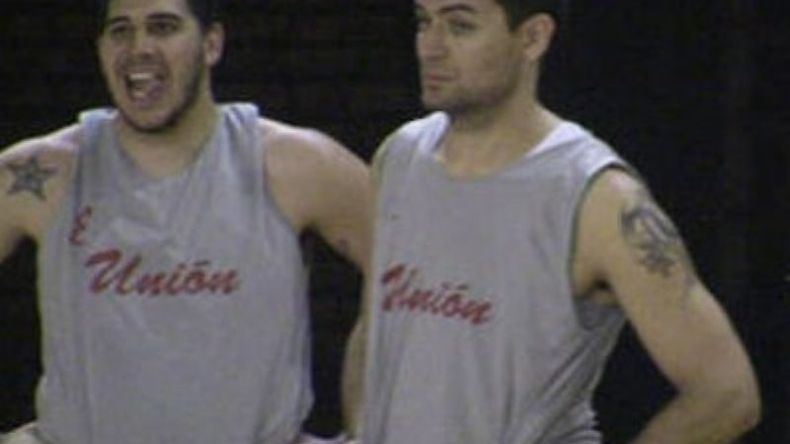 ENTRENAMIENTO. Memo y Delfino, en Unión..
