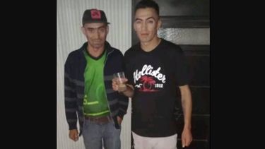 Carlos y Gonzalo Heflin, padre e hijo fallecidos en el Maxi Carrefour.