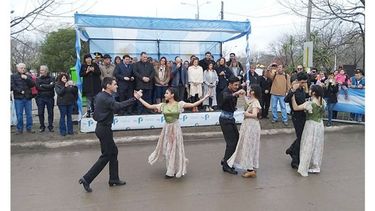 TRADICIÓN. El festejo del 9 de julio, un clásico en Astolfi. .