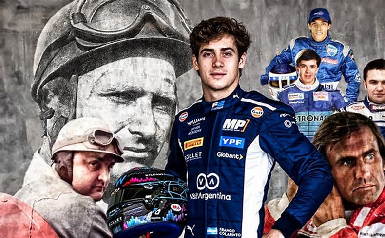 De Fangio a Colapinto. (Olé)..png