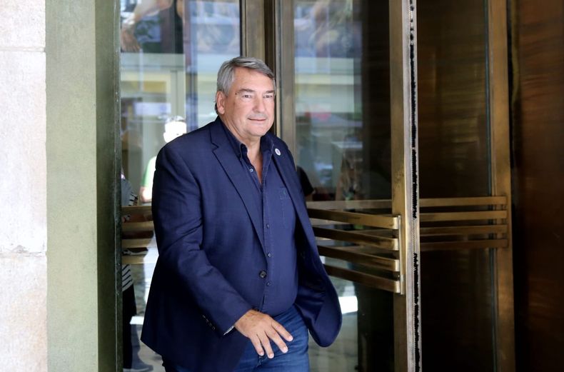 DE PUNTA. Jorge D’Onofrio cuestionó la suba y el apuro para registrar la SUBE.