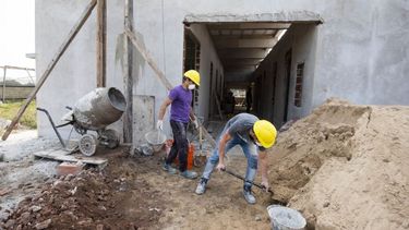 Retoman los trabajos en el Centro de Atención Primaria de Derqui