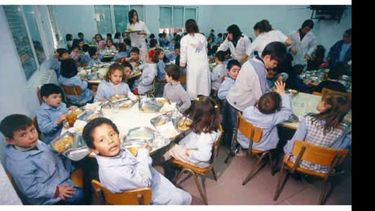 En los comedores escolares del distrito se alimentan unos 18 mil chicos..