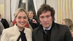 CON MILEI. En sus redes, Macrchesan asegura que ella estuvo “desde siempre” en el espacio libertario.