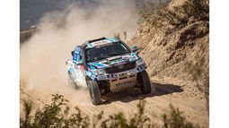 CONSTANTE. Naivirt continúa con ritmo parejo en la edición 2017 del Dakar..