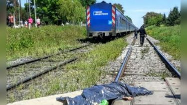 FATAL. El accidente ocurrió en HG Martín y las vías del San Martín. .