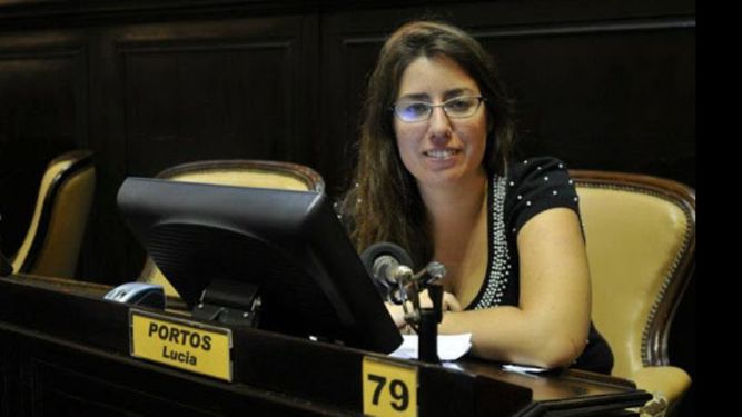 LOCAL. Lucía Portos va por la reelección..