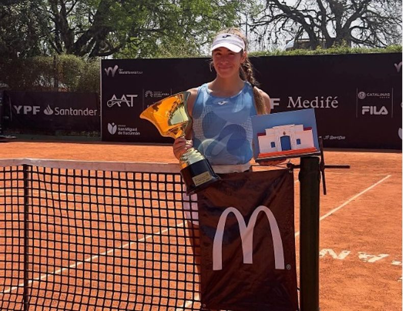 Pilar contará con Solana Sierra, reciente campeona en Tucumán y también en Pilar 2024.
