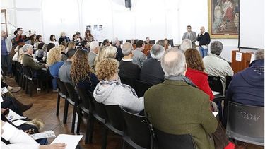 DEBATE. Los talleres presentaron ayer su diagnóstico..