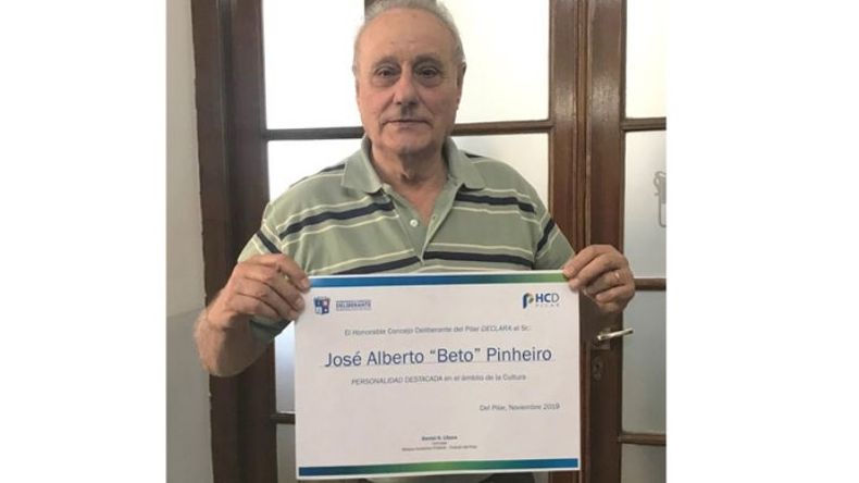PERSONAJE DESTCADO. Así lo nombró el HCD hace unos años..