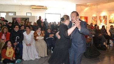 TANGO. Alberto Catania y Graciela Banchero, ganadores del 2x4..