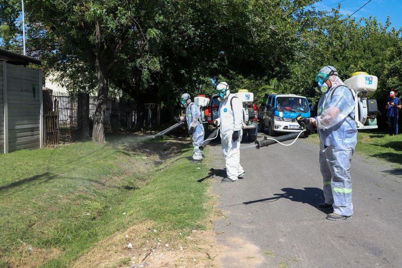 Prevención.&nbsp;Desde el Municipio se vienen realizando tarea de prevención mediante operativos de fumigación y descacharreo.