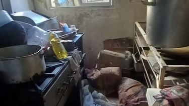 La pizzería asaltada está ubicada en Fermín Gamboa casi esquina San Martín.&nbsp;