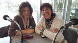 Mariel Staldeker junto a Mariela Reynoso. .