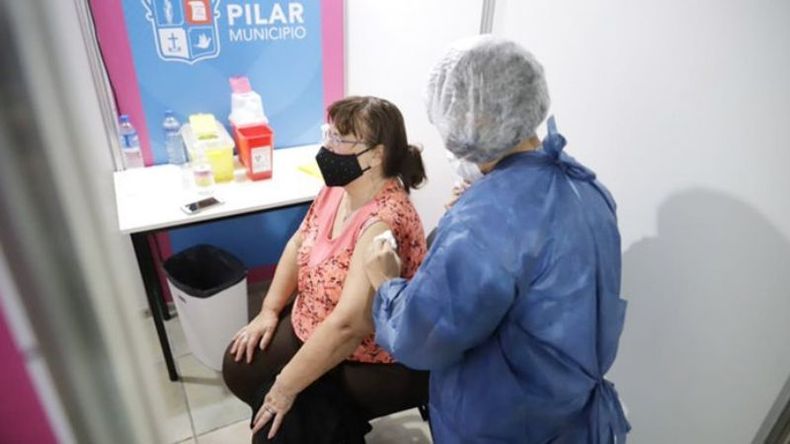 VACUNAS. Más del 10% de la población del Pilar ya recibió al menos una dosis..