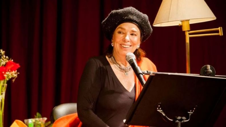 AMOR POR PILAR. Graciela Borges se presentó en 2018 en el teatro municipal..