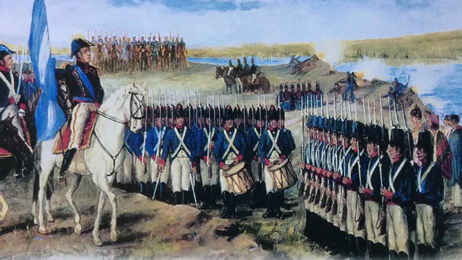 El día que Manuel Belgrano izó por primera vez la Bandera Argentina