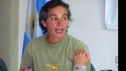 Marina Lemos, miembro de la Asociación del Patrimonio Natural de Pilar..