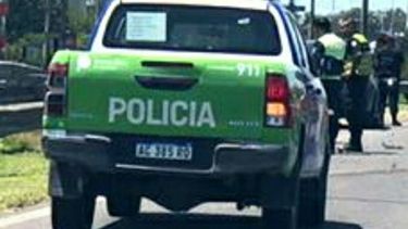 Choque en ruta 25 y las vías: dos heridos