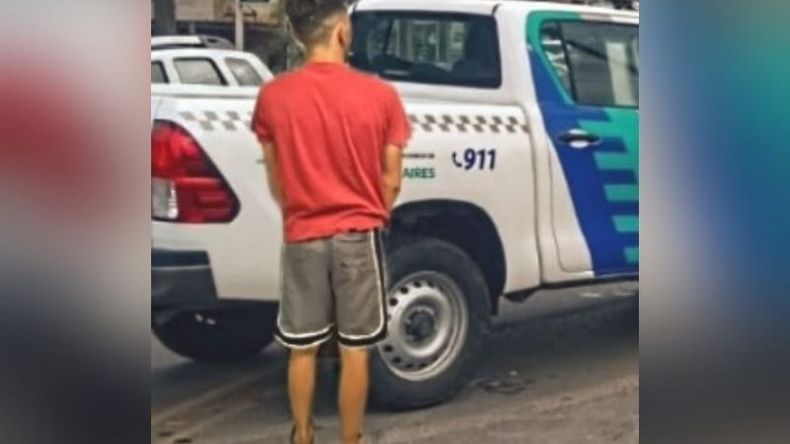 El detenido es oriundo de José C. Paz y fue acusado de resistencia a la autoridad. .