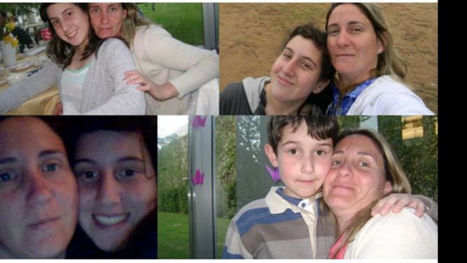 Ma: Te queremos muchísimo. Sos la mejor mamá del mundo. Papa, Mateo y Evelyn..