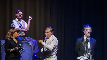 La obra se presentó este sábado en el Teatro Gran Pilar.