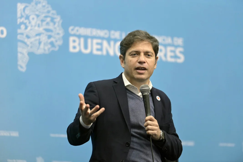 PERMISO. Kicillof envió la solicitud de endeudamiento al Senado. &nbsp;