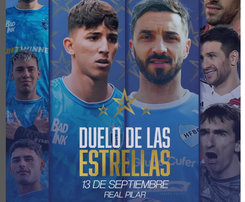 El Duelo de las Estrellas se disputará el 13 de septiembre en la cancha de Real Pilar.&nbsp;