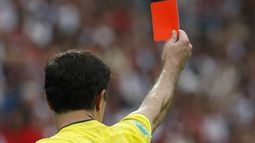Tarjeta roja a la fecha de la Liga.