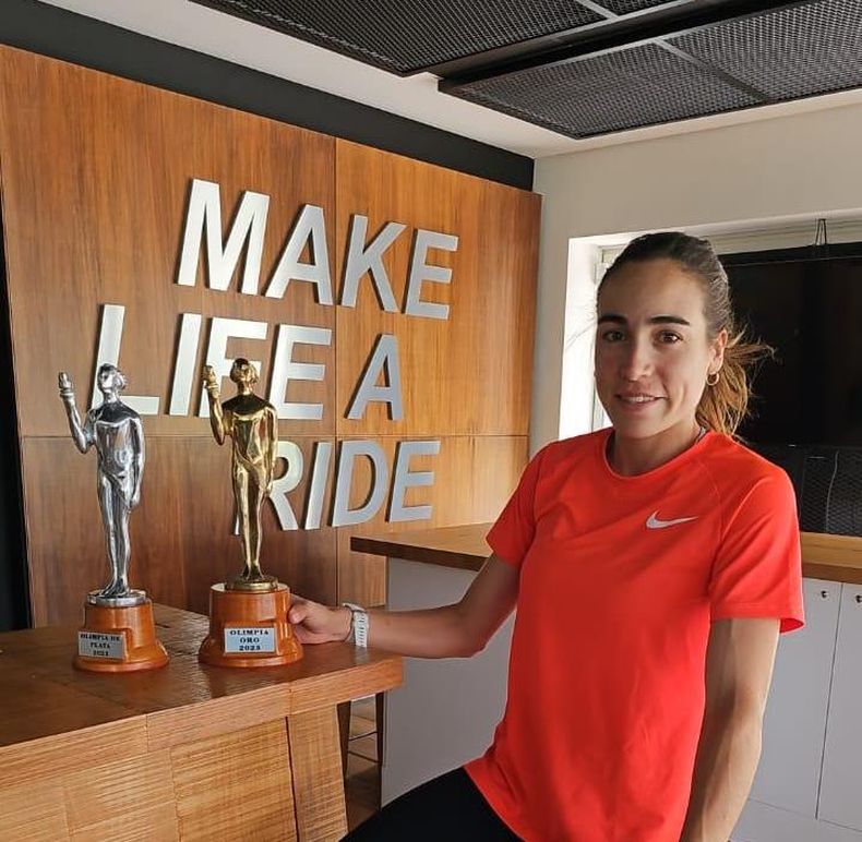 Belén Casetta: una nunca se imagina que el atletismo esté en lo más alto.