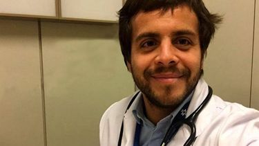 EN PRIMERA PERSONA. Roiter está viviendo el drama de la pandemia en carne propia..