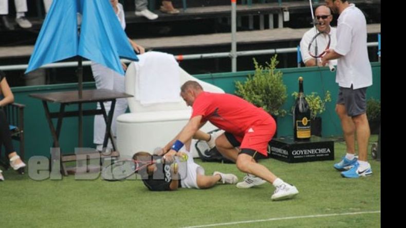 Las locuras de Thomas Muster en Pilar Golf..