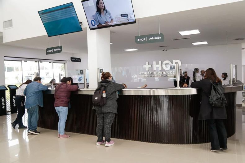 EN MARCHA. El nuevo hospital ya funciona para los pacientes.