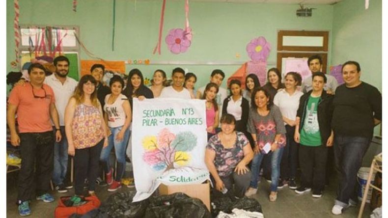 VIAJAN EL DOMINGO. Los alumnos se preparan para la experiencia..