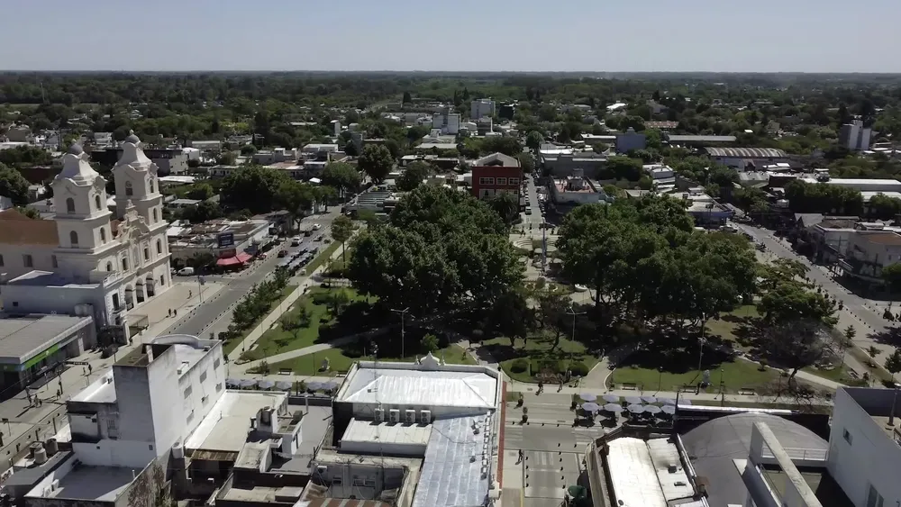 DESDE ARRIBA. El informe desmenuza la propiedad de la tierra en el distrito.