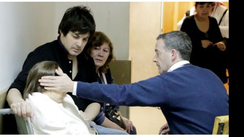 Najún, en el Hospice Buen Samaritano, fundado en 2009..